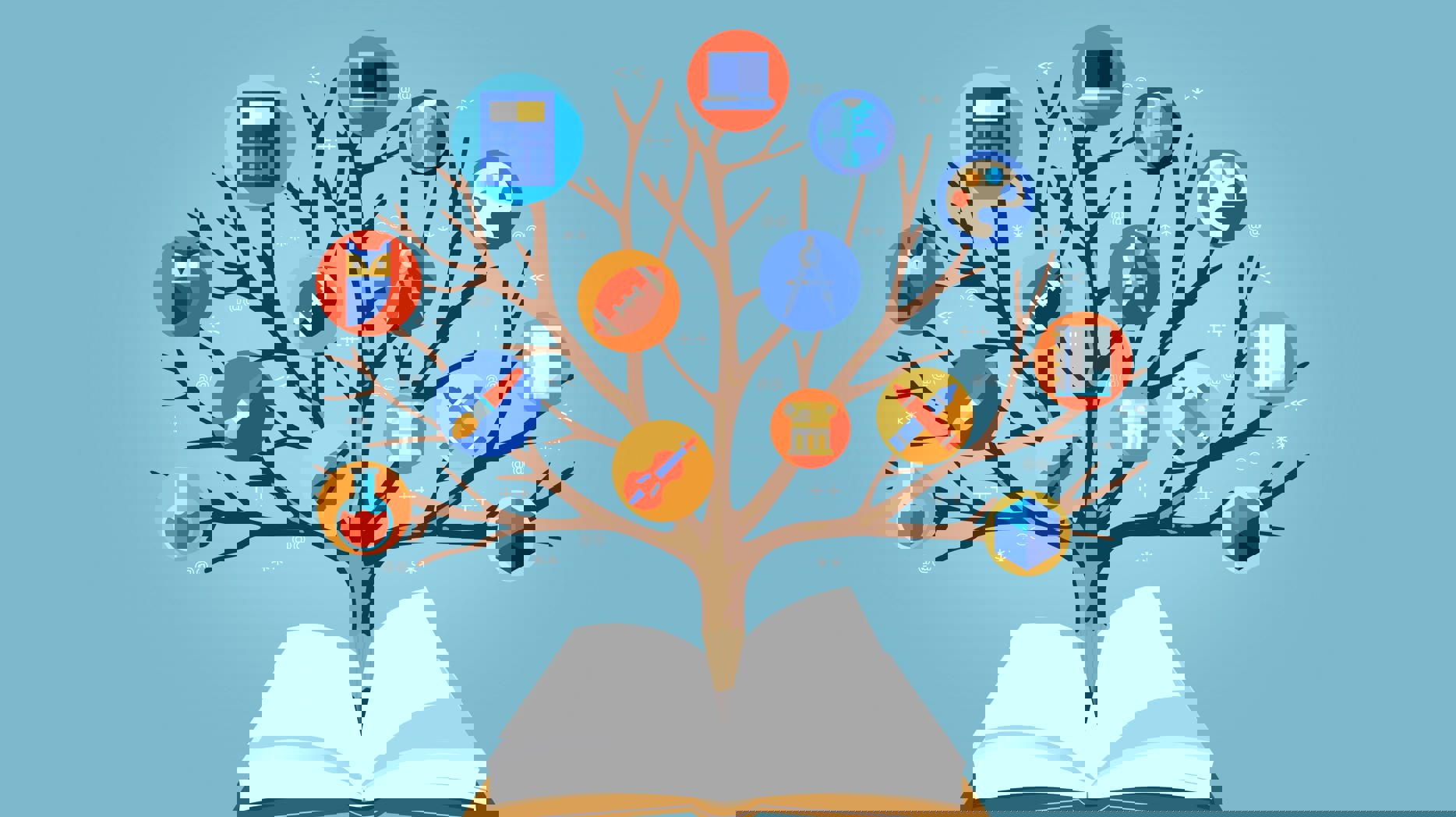 Education Concept Learning Concept With Tree Of Knowledge(1)