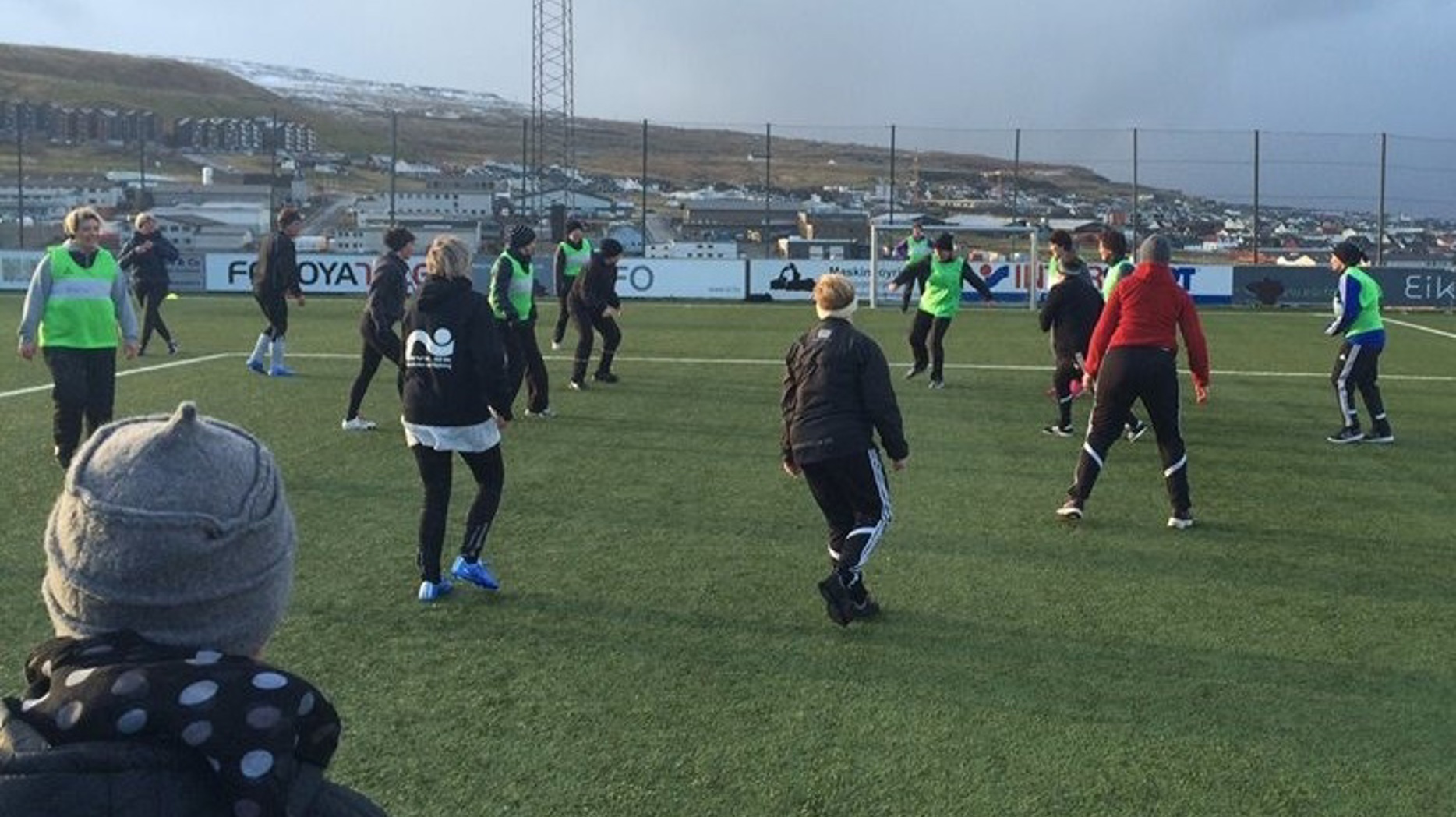 Fótbóltsvenjing er heilivágur fyri kvinnur við ov høgum blóðtrýsti