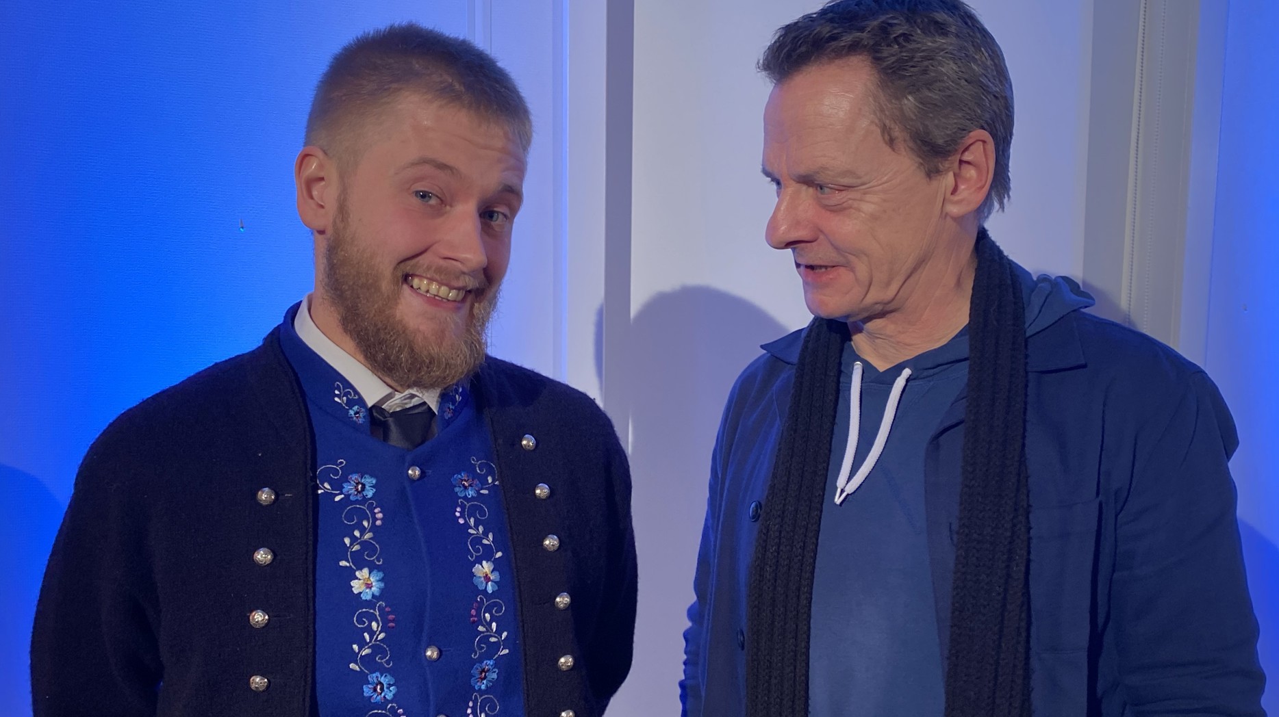 Beinir Bergsson og Olaf Johannesen forsíðumynd.JPG