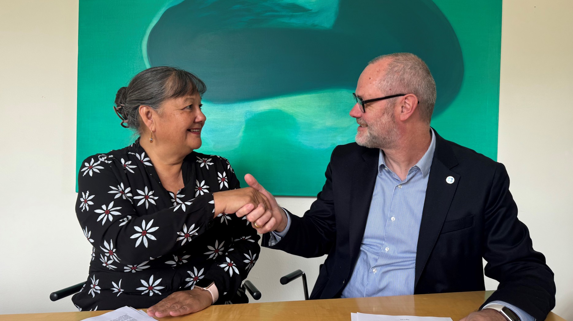 Rektararnir Taka Lógvatak Um Samstarvið Millum Grønland Og Føroyar 05062025
